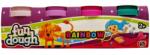  Gyurma gyurma készlet Fun Dough 4 szín x 55g Rainbow (3201516)