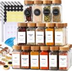 BOTC Fűszertartó szett, 24 db, bambusz fedő, 120ml (Spice jar 24 pcs)