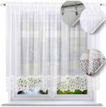 NOW-ART Kész függöny csipkével 170x200 egyszerű, klasszikus, sima függönyök (5090)