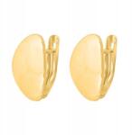 Lovrin Arany fülbevaló 585-ös lapos, ovális pöttyök formájában elbűvölő kiegészítő (61111787)