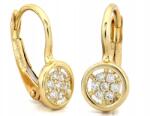 Lovrin Női arany fülbevaló 585 csillogó cirkónia kövekkel, márkás, neki (50752160)