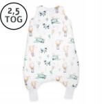 Ankras Hálózsák lábszárvédővel 92-104 M Egész éves Mintás! (Śpiworek z nogawkami M 86-104 LIS W SAMOLOCIE)