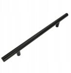 B&B Reling bútorfogantyú 160 mm fekete Fém fogantyú szekrényekhez (U101 L160 CZ)