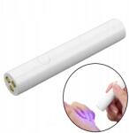  Uv Led Lámpa Mini Uv Led Zseblámpa Körömhöz Hordozható Vezeték Nélküli 3W (1414220036311)