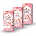 Lovare Lovaré Eper Marshmallow 36g (24 tasak, zöld tea) (JSC Monomakh)