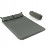 Costway Önfelfújó Kemping Matrac 2 Személyes 131x187x4 cm Kényelmes (OP70722GN wygodny funkcjonalny samopompujacy)