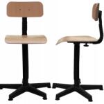 Rexel Varrószék Varrónőknek Kemény Rétegelt Lemez Csavaros Lábakkal (KT2)