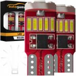 Auto Gamma Állólámpák W5W T10 15 x Led Canbus Állólámpák Fehér 2 db-os szett