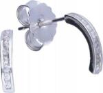 Lovrin Ezüst fülbevaló 925, cirkónia kövekkel, 0, 84g, eredeti, stekkeres (Lovrin 47793)