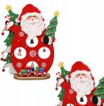 Allbag Télapó Karácsonyi Dísz Dekoráció Fa Figura Asztalra Íróasztalra (OZDOBA073)