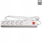 MAAN Túlfeszültségvédő hosszabbító Fehér 5g 5, 0 m (4420)