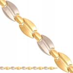 Lovrin Arany 585 nyaklánc sárga és fehér arany színű, összekapcsolt elemekkel (61108966)