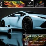  Színes Ppf Fólia Phoenix Protect - Autó Színváltoztató Fólia, Fényes Glacier Blue (Gleccserkék) (Folia PPF Gloss Glacier Blue 152cmx100cm)