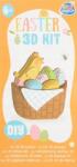  3D Puzzle Húsvéti Tojás Összerakó Játék Csináld Magad Diy Kreatív Figura (3012037)