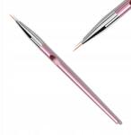 Bionessa Díszítő Ecset 9mm Rose Gold, Precíziós, Tökéletesen Vékony, Szintetikus (5904873489762)