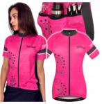 Ercole Női Kerékpáros Mez S-m Méretben, Sportos Kerékpáros Blúz Futáshoz (Koszulka na rower kolarska termiczna R4-RCSM)