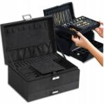 EdiBazzar Ékszerdoboz szervező ékszertartó dobozka nagy kapacitású tok nagy (Szkatułka pudełko na biżuterię organizer)