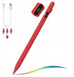  MoKo Usb-c Érintőképernyős Érintőceruza Ceruza, Led kijelzővel, Univerzális iPad és Android eszközökhöz, Piros (B0DGXW83CB)