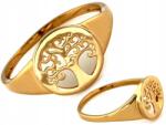 Lovrin Női arany gyűrű 585 életfa 14k stílusos áttört méret 15 (45931867)
