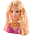 Kruzzel 1Mcz Kis Csinoskodó, fésülhető babafej kreatív fésüléshez és stylinghoz kiegészítőkkel (7467)