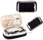  Nagy Méretű, Többfunkciós, Háromrekeszes Iskolai Toltartó Szervező Nagy Kapacitású (5905884001424)