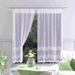 Wisan Gyönyörű delikát függöny jacquard panel fehér nappaliba Liner 90x140cm (905H3590700141708)