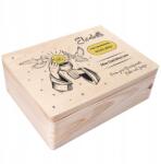 Creative Deco Ajándék szentáldozásra, emlékdoboz gravírozással, borítékok, nyomtatás 40x30 (JANCDSD140BCUSTOMCOMMUNIONFBM)