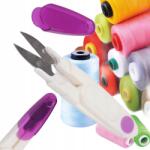 Stoklasa Olló Vágó Szálakhoz Fonalhoz Zsinórhoz 12CM Műanyag Nyél Lila (900013)