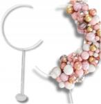  Állvány Lufik Esküvő Születésnap Kerek XXL dekoratív félhold