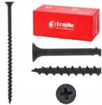 Trojka Fa Csavarok Fához Fekete 100 mm foszfátozott gipszkartonhoz 1 kg (WFDD 4.8X100 - 1KG)