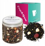 Cup&You Málna Fekete tea Prémium Torta Kókusz málna rózsaszirom habcsók 120g (herbata liściasta sypana mieszanka napar susz)