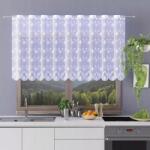 Wisan Gyönyörű irigység jacquard fehér mintás konyhai 100 cm-es Rasita méter (AW12100B100)