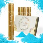  Kék Konfetti és Füst Szett Nem Feltáráshoz, 4 Darabos (B09H6C4731)