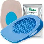 Vitolog Gél Sarokemelő Betétek Cipőbe Szilikon Talpbetét Sarokcsonti Kinövésre (Roboczych sportowe sportowych szpilek buta)