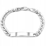 Lovrin Ezüst 925 férfi masszív marina gucci karkötő divatos ajándék névtáblával (Lovrin108274)