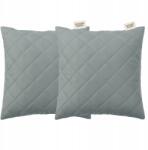 Strefa Spania Két darab szürke párna szett 2x 70x80 Antiallergén, állítható magasság (POD-SZA-2X70X80 l)