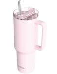 QUOKKA Stream, Rozsdamentes XL termobögre, Világos rózsaszín, 1200ml, 40047 (40047)