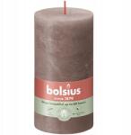 Bolsius Rusztikus tönk gyertya, tömör oszlop gyertya, Rustic Taupe színű Bolsius 13 cm (8717847149350)