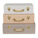 Jabadabado Tárolódobozok, aktatáskák, natúr