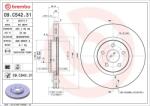 BREMBO Disc frana BREMBO PRIME LINE - UV Coated 09. C542.31 (09.C542.31)