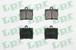 LPR set placute frana, frana disc LPR 05P725 (05P725)