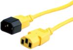 Roline IEC Cablu de alimentare Galben 1.8m 19.08. 1521 (19.08.1521)