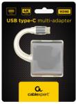 Gembird USB type-C multi-adapter gri (A-CM-HDMIF-02-SG)