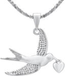 Silvego Ezüst madár medál szívvel MWP13323A