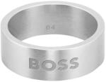 HUGO BOSS Divatos férfi acél gyűrű 1580457 64 mm