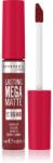Rimmel Lasting Mega Matte леко течно матиращо червило 16 часа цвят Ruby Passion 7, 4ml