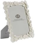 Mauro Ferretti Fehér üveg és gyanta képkeret, 20, 8 x 2 x 25, 9 cm, Lotus Mauro Ferreti (0372610003)