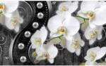 DEGRETS Fotótapéta DEGRETS 83925 Absztrakció Orchideák 6 3D, 184x254cm (83925)