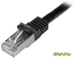 StarTech UTP CAT6 Összekötő Fekete 5m N6SPAT5MBK (N6SPAT5MBK)