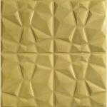 DEGRETS Tapéta DEGRETS 99219 Öntapadós 3D, arany, Méret: 70 cm x 70 cm x 8 mm (99219)